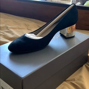 Blocked Heel Pump - Brand New